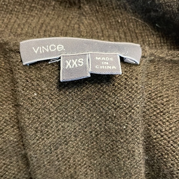 Stunning Olive Vince Cardigan XXS - Picture 5 of 6